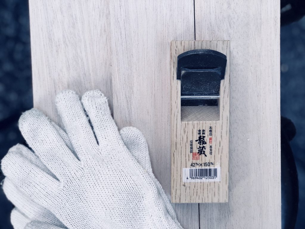 DIY お花の棚板作り