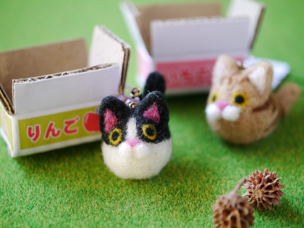 フェルト　猫