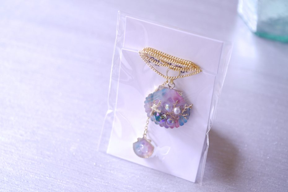 夏の秘密。人魚姫のネックレス  [ coffret ange ]
