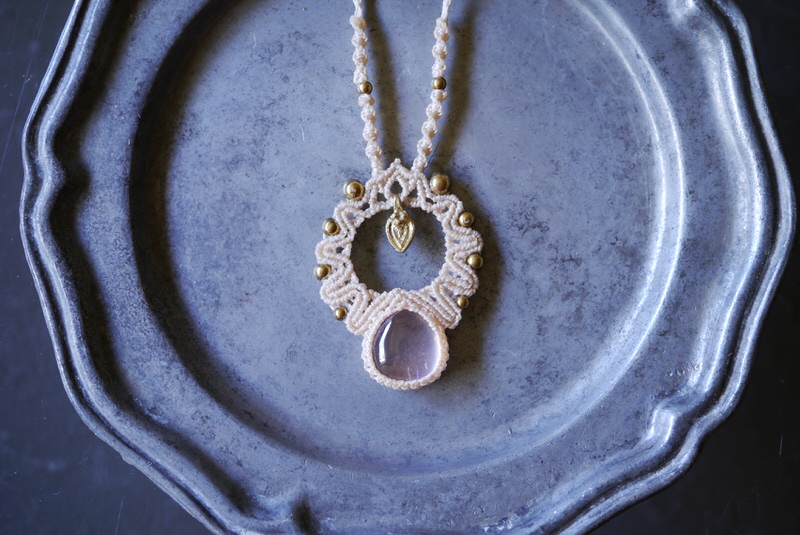 Ayumi Handmade Macrame 天然石マクラメチャーム