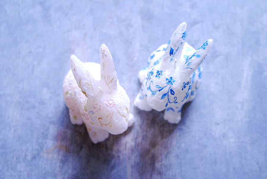 clochette chandelle うさぎキャンドル
