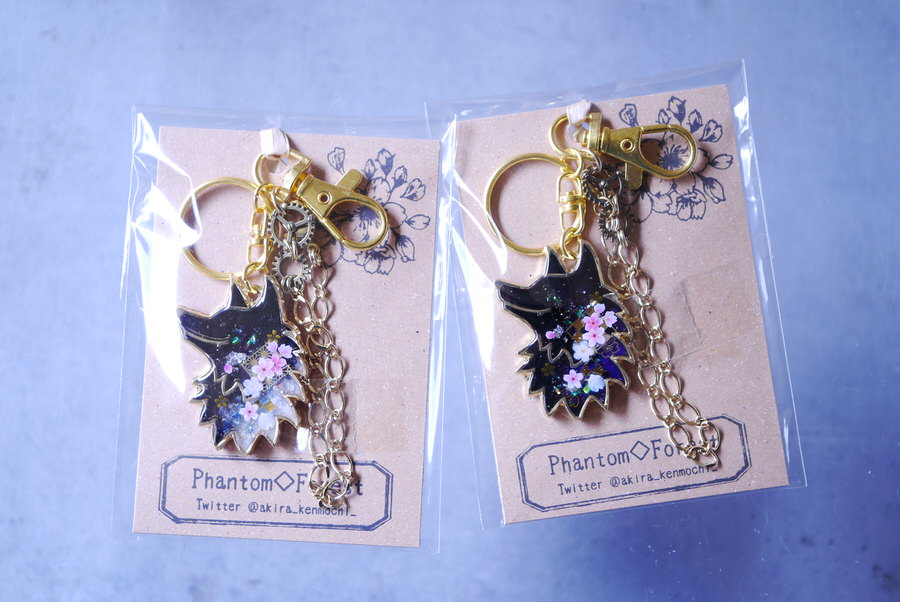 Phantom◇Forest 狼のキーホルダー