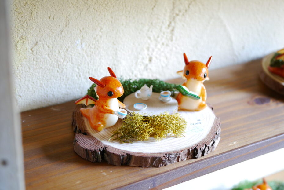 個展『ドラゴンたちのティータイム』&369さん 2023年1月12日(木)～16日(月)