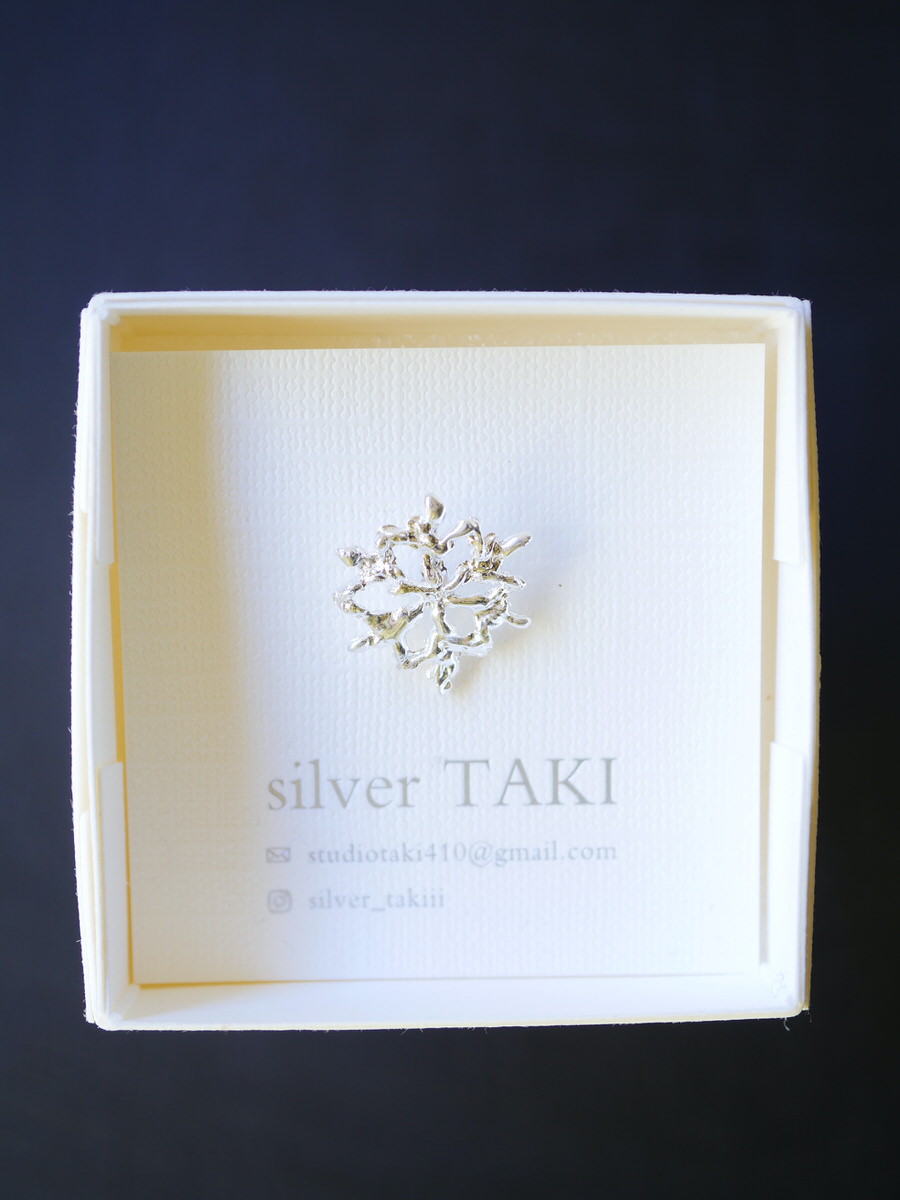 silver TAKIさん　シルバーピアスのご紹介