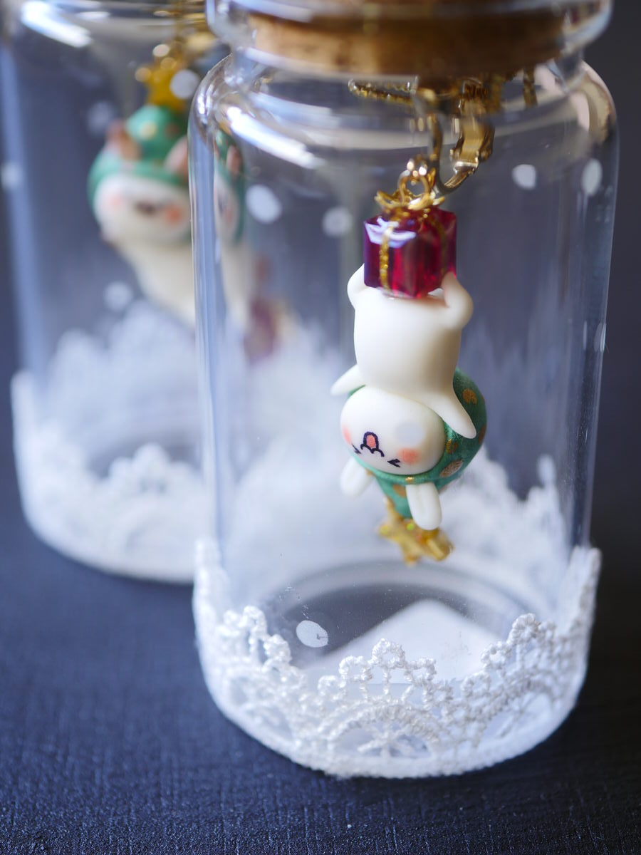 Cocoro Nicholasさん ねこたまさんのクリスマスツリーイヤリングのご紹介