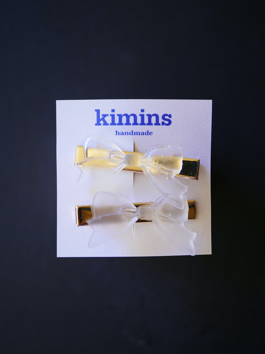 kiminsさん　ribbon clipのご紹介