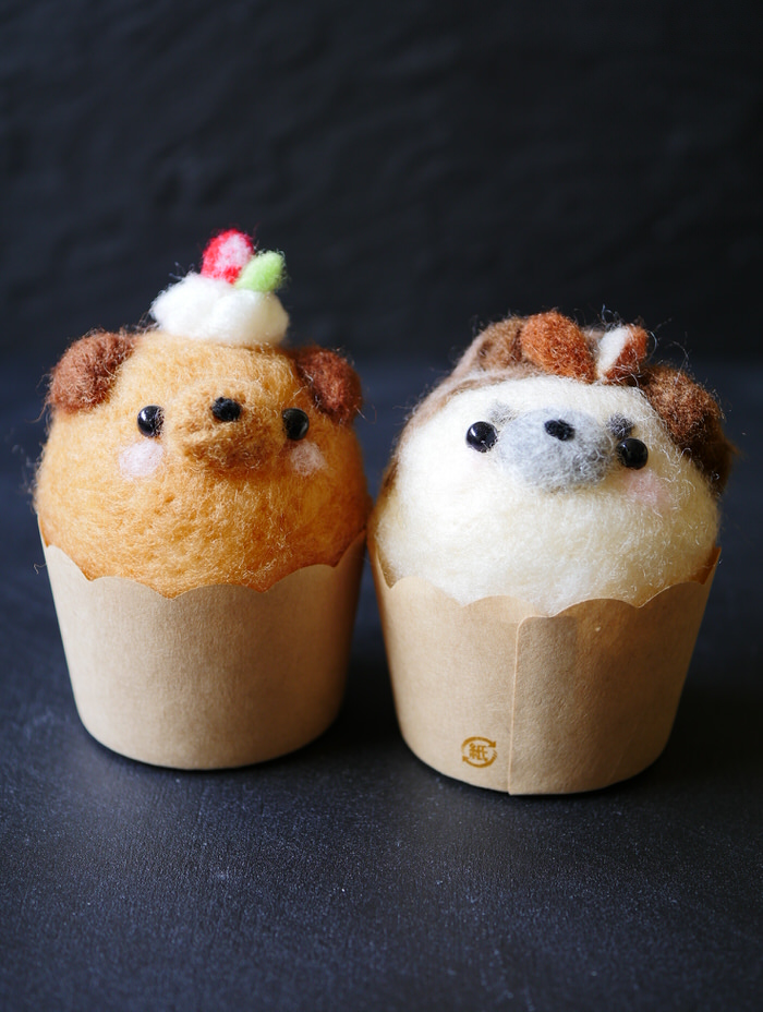 モカ&ラテさん おでかけわんこチャームとぬいぐるみマフィンのご紹介