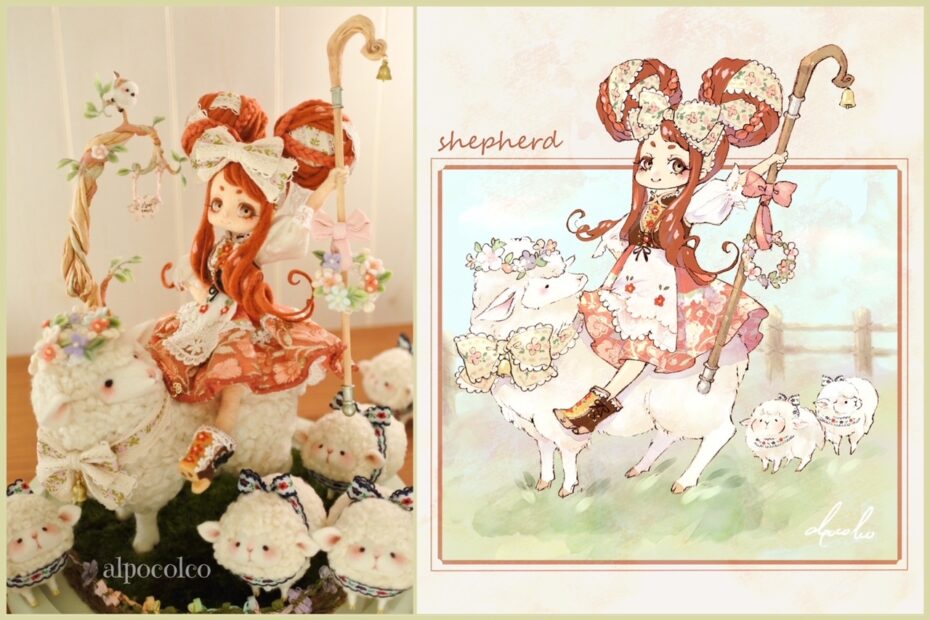 『ふんわり想造日和』alpocolcoさん個展　2024年9月26日(木)～30日(月)