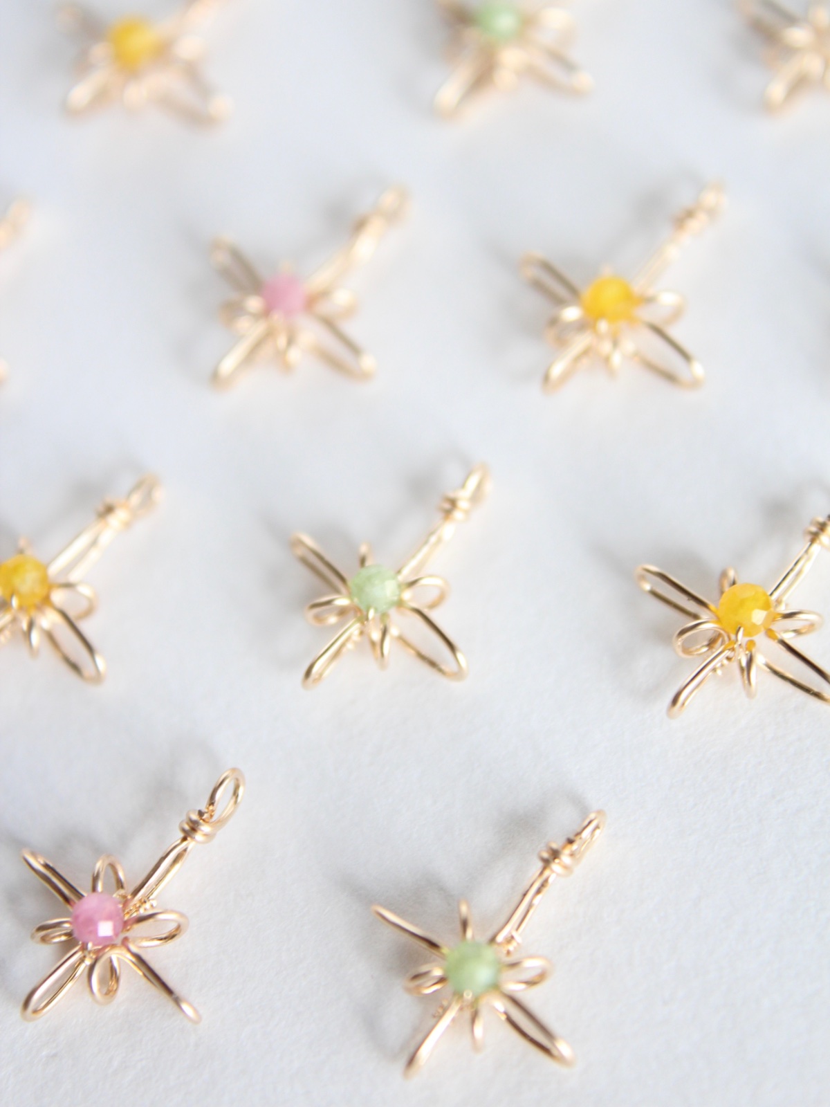 【Twinkle Starピアス-春-】