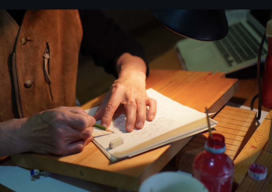 オリジナル画を製作中−2
