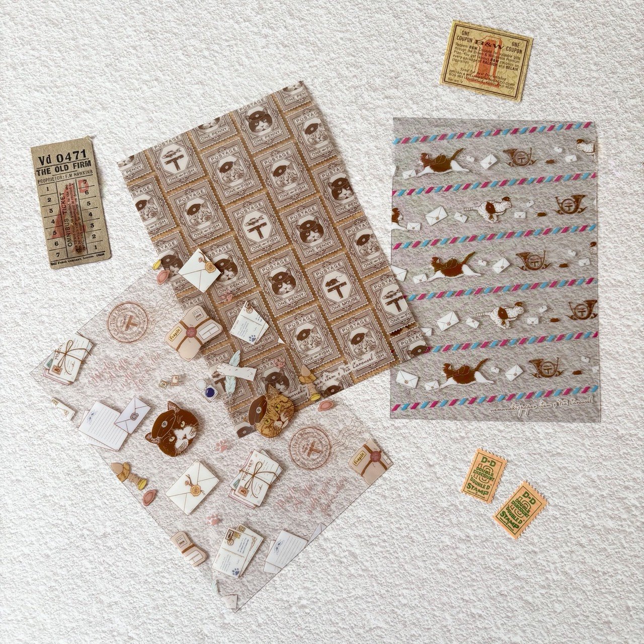 nemunoki paper item & Via Carouselさんの作品