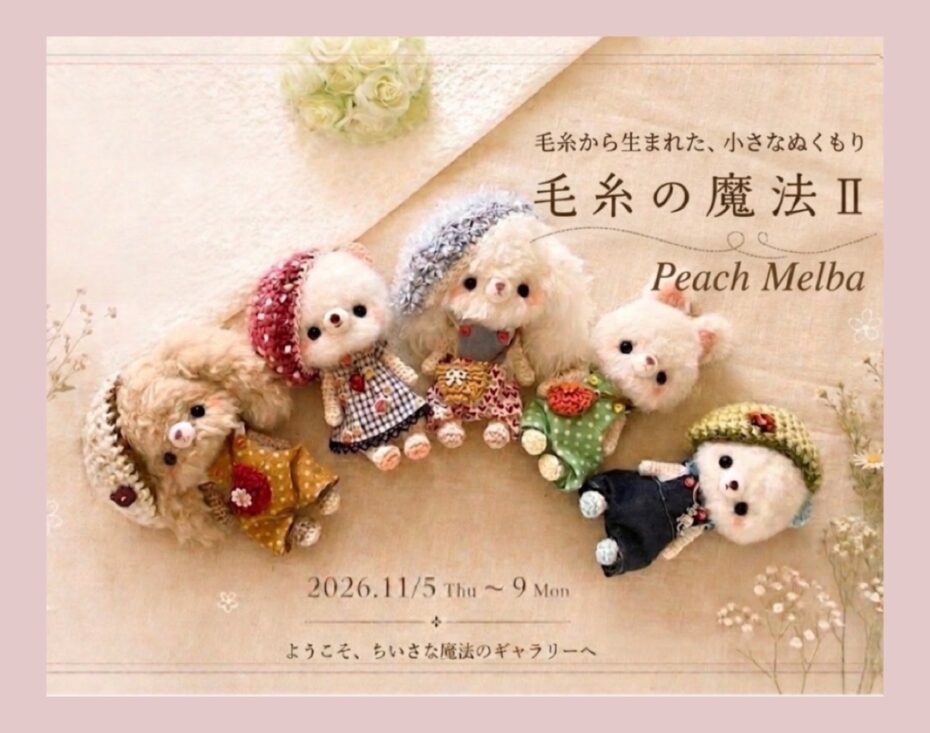 『毛糸の魔法Ⅱ』　Peach MelbaさんのDM